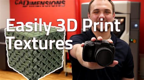 How To Use 3D Texture to Make 3D Prints Look Amazing .